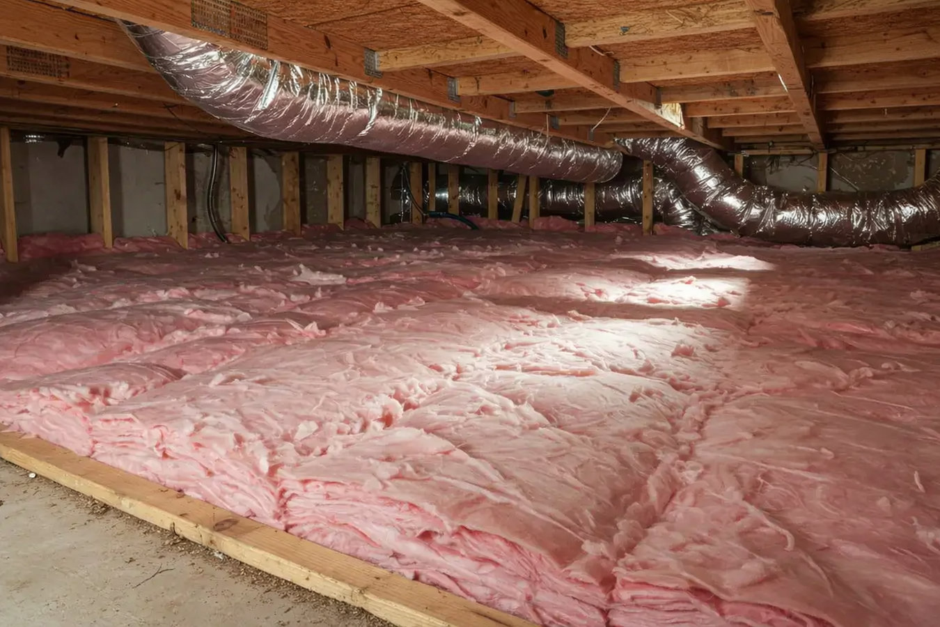 Crawl space insulation